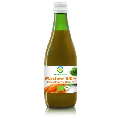 Bio Food Sok z marchwi 100% t�oczony 300 ml Bio