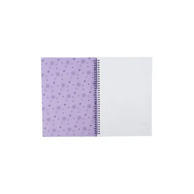 Patio Ko�obrulion A4 100k.w kratk� metalowa spirala Hello Kitty pink  wz�r 3