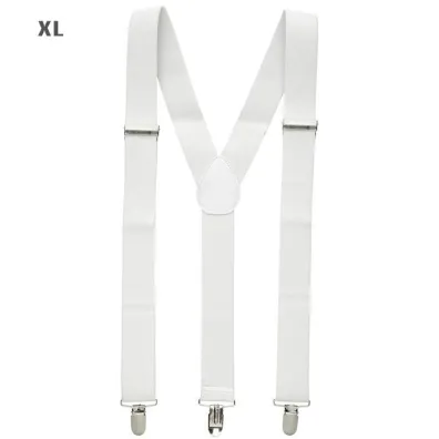 Bia�e szelki 115-120cm