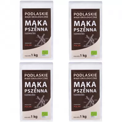 BioLife M�ka pszenna razowa Zestaw 4 kg Bio
