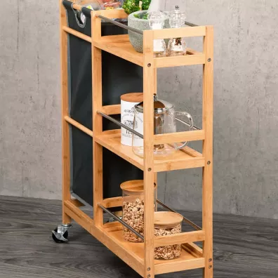 Kesper Mobilny wski rega kuchenny z koszem
