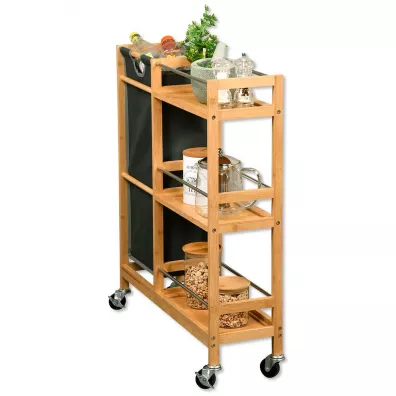 Kesper Mobilny wski rega kuchenny z koszem