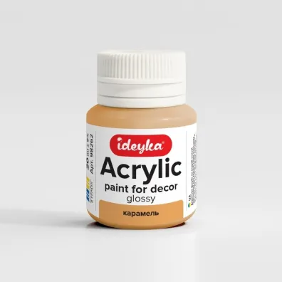 Ideyka Farba akrylowa Karmel 20ml