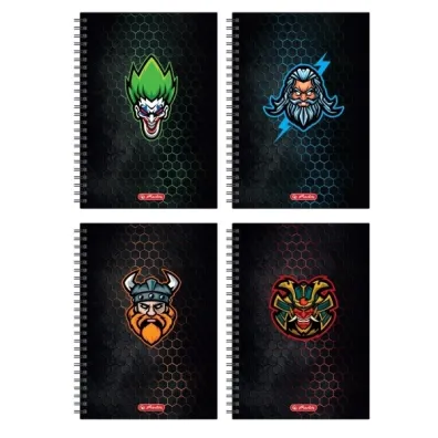 Herlitz, brulion A4 Game Avatars kratka 96 kartek