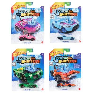 Hot Wheels Samochodzik zmieniaj�cy kolor BHR15 Mattel