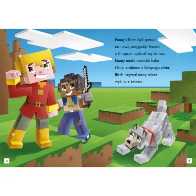 Ucieczka z Netheru. Minecraft. Tryb czytania