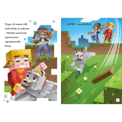 Ucieczka z Netheru. Minecraft. Tryb czytania