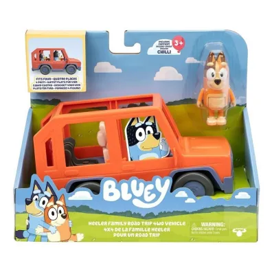 Zestaw Bluey samoch�d z figurk� Chilli BLU17661