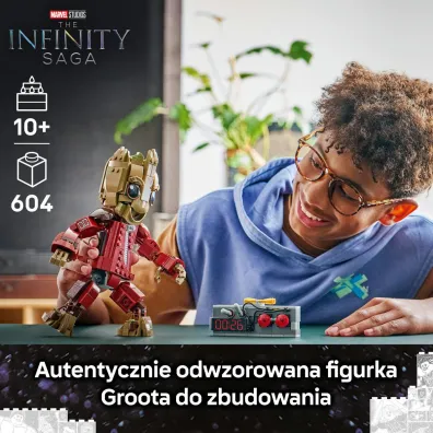 LEGO Marvel Groot w stroju Ravagera 76341