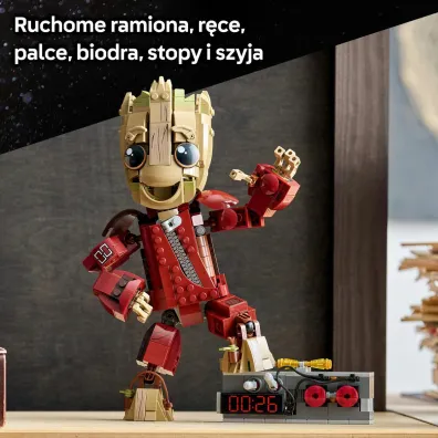 LEGO Marvel Groot w stroju Ravagera 76341