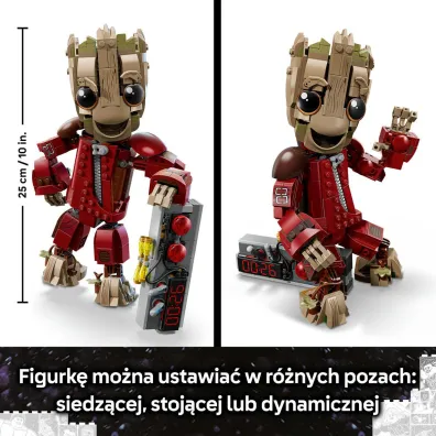 LEGO Marvel Groot w stroju Ravagera 76341