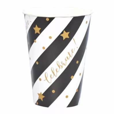 Arpex Kubek papierowy Celebrate 180 ml 8 szt.