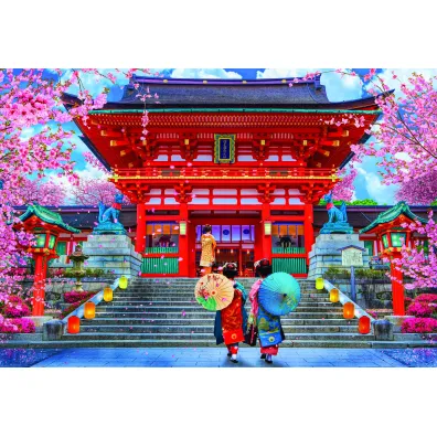 Puzzle 1000 el. Japonia, Wiosna w Sakura Eurographics