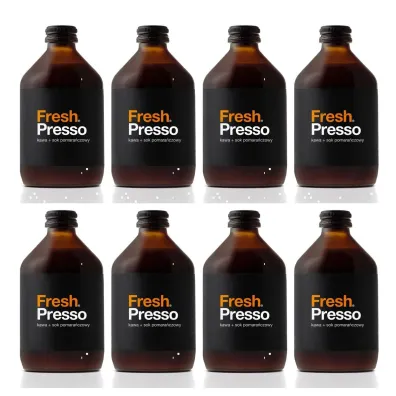 Vigo Yoko Nap�j kawowy z pomara�cz� fresh presso Zestaw 8 x 330 ml