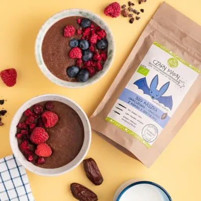 Helpa Kaszka Orkiszowo-Owsiana z Kakao i Daktylami, Czary Mamy 200 g Bio