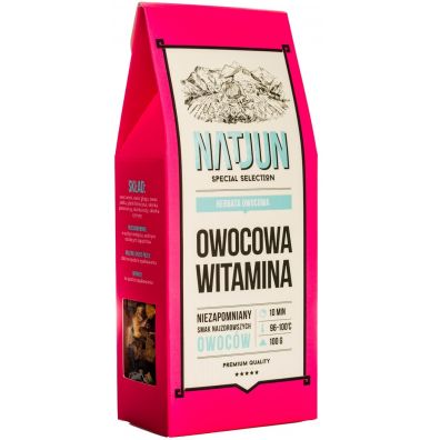 Natjun Herbata owocowa Owocowa witamina 100 g