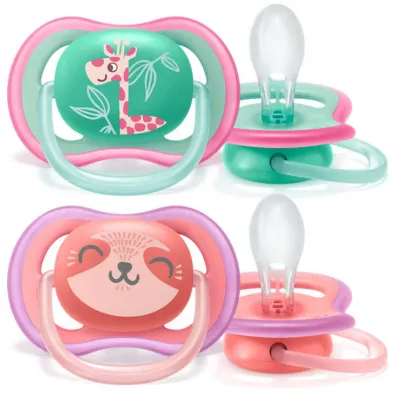 Avent Philips Smoczek gryzak silikonowy powy�ej 18m+ 2 Ultra Air 2 szt.