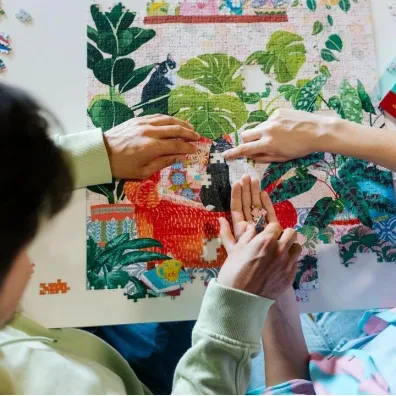 Puzzle 1000 el. Nie ma to jak w domu Trefl