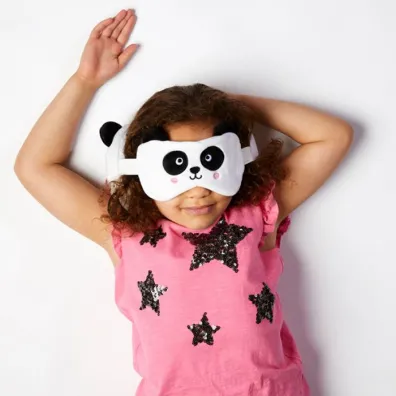 Puckator Pluszowa poduszka podr�na z opask� na oczy Relaxeazzz - Panda