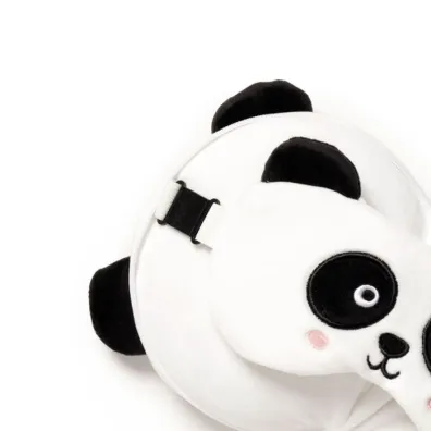 Puckator Pluszowa poduszka podr�na z opask� na oczy Relaxeazzz - Panda