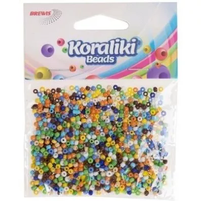 Brewis Koraliki akrylowe do nawlekania 35mm, 30g