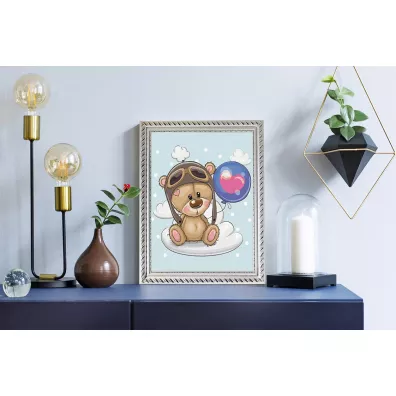 Twoje Hobby Malowanie po numerach - Ma�y pilot 40x50cm