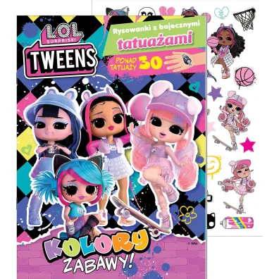 L.O.L. Surprise! Rysowanki z bajecznymi tatua�ami