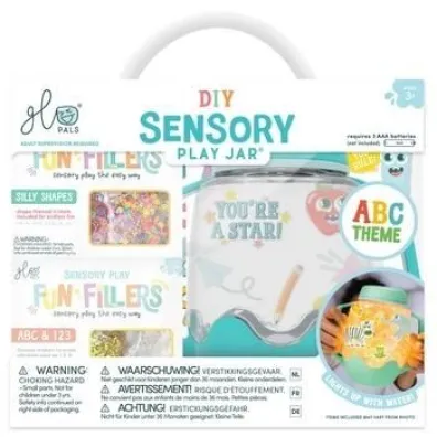 ABC Zestaw sensoryczny DIY �wiec�cy s�oik Glo Pals