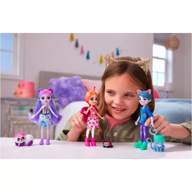 Enchantimals Biedronka Lalka + figurka HNT57 Mattel
