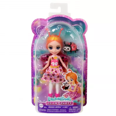 Enchantimals Biedronka Lalka + figurka HNT57 Mattel