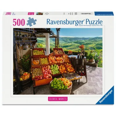Puzzle 500 Fruit Market, Croatia Ravensburger