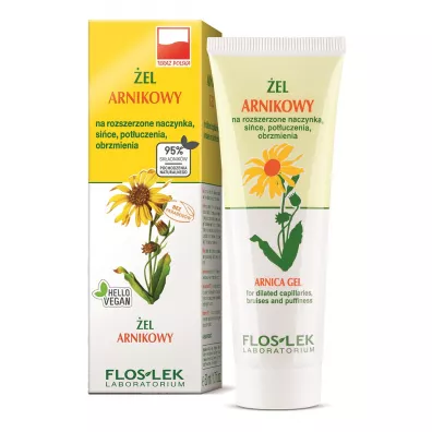 Floslek �el arnikowy na rozszerzone naczynka, si�ce, pot�uczenia i obrzmienia 50 ml