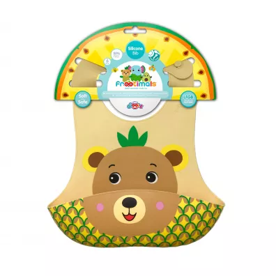 KIDS EUROSWAN liniak silikonowy Frootimals bubba tropibear