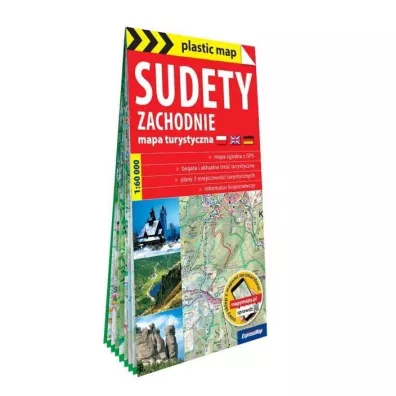 Sudety Zachodnie mapa turystyczna 1: 60 000 foliowana 2023