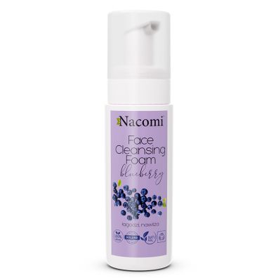 Nacomi Face Cleansing Foam pianka oczyszczajca do twarzy Blueberry 150 ml