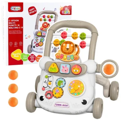 Leantoys Chodzik interaktywny szary