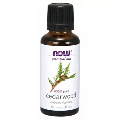 Now Foods 100% Olejek Cedrowy - Cedarwood (Drzewo Cedrowe) 30 ml