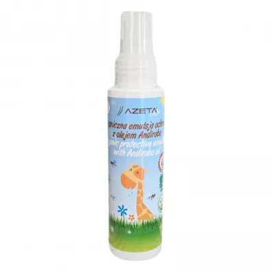 Azeta Bio Organiczna emulsja ochronna z olejem Andiroba na komary i meszki 100 ml