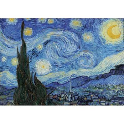 Puzzle 1000 el. Gwiadzista noc, Vincent van Gogh Educa
