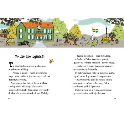 Biuro Detektywistyczne Lassego i Mai. Wakacje z Lassem i Maj�. Co si� nie zgadza?