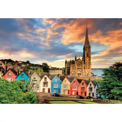 Puzzle 1000 el. Katedra �w. Kolmana, Cobh, Irlan Educa