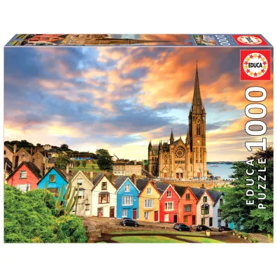Puzzle 1000 el. Katedra �w. Kolmana, Cobh, Irlan Educa