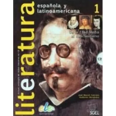 Literatura espanola y latinoamericana 1 + CD