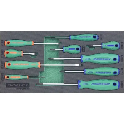 Jonnesway D71PS110KV Zestaw 10szt. wkr�tak�w we wk�adce EVA