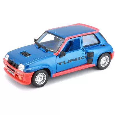 Renault 5 Turbo Blue-Red 1:24 BBURAGO