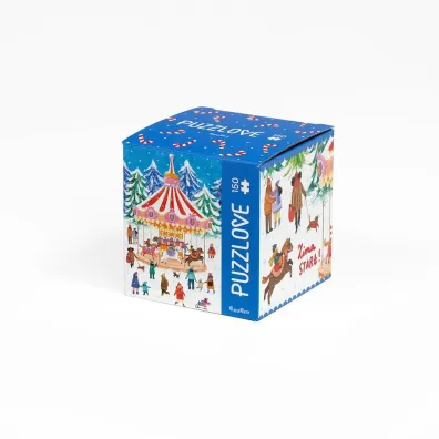 Puzzle Puzzlove CzuCzu 150 el. Zimowa rado�� Bright Junior Media