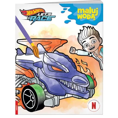 Hot Wheels. Maluj wod�