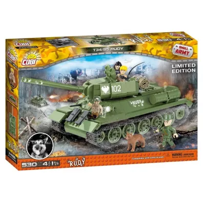 Small Army. Czo�g T34. Rudy 102. Czterej Pancerni i pies