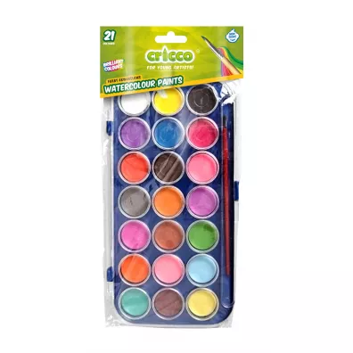 Cricco Farby akwarelowe 21 kolorw