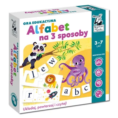 Kapitan Nauka. Alfabet na 3 sposoby Edgard